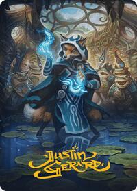 Jace, the Mind Sculptor Art Card (Gold-Stamped Signature), Art Series: Bloomburrow