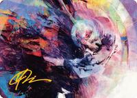 Psychic Whorl Art Card (Gold-Stamped Signature), Art Series: Bloomburrow