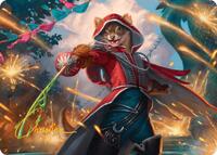 The Infamous Cruelclaw Art Card (Gold-Stamped Signature), Art Series: Bloomburrow