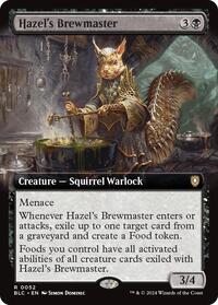 Hazel's Brewmaster (Extended Art), Commander: Bloomburrow