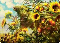 Beza, the Bounding Spring Art Card, Art Series: Bloomburrow