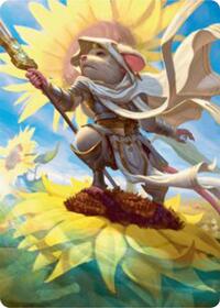 Elspeth, Sun's Champion Art Card, Art Series: Bloomburrow