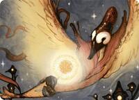 Salvation Swan Art Card, Art Series: Bloomburrow