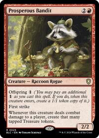 Prosperous Bandit, Commander: Bloomburrow