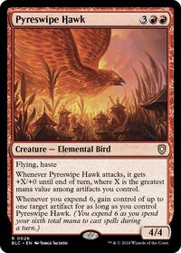 Pyreswipe Hawk, Commander: Bloomburrow