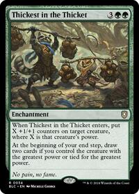 Thickest in the Thicket, Commander: Bloomburrow