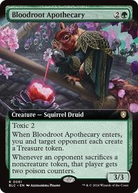 Bloodroot Apothecary (Extended Art), Commander: Bloomburrow
