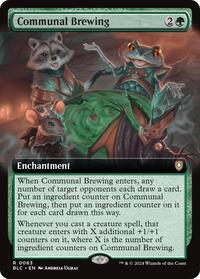 Communal Brewing (Extended Art), Commander: Bloomburrow