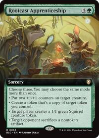 Rootcast Apprenticeship (Extended Art), Commander: Bloomburrow