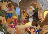 Stocking the Pantry Art Card, Art Series: Bloomburrow