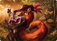 Mr. Foxglove Art Card, Art Series: Bloomburrow