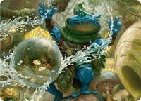 Pond Prophet Art Card, Art Series: Bloomburrow