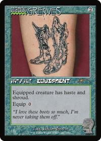 Lightning Greaves (1662)