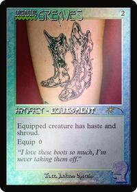 Lightning Greaves (1662) (Rainbow Foil), Secret Lair Drop Series