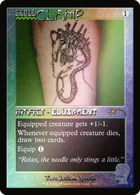 Skullclamp (1663) (Rainbow Foil), Secret Lair Drop Series