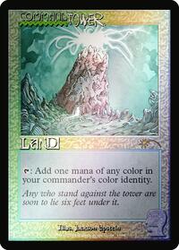 Command Tower (1666) (Rainbow Foil), Secret Lair Drop Series