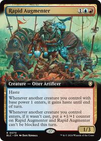 Rapid Augmenter (Extended Art), Commander: Bloomburrow