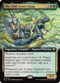 The Odd Acorn Gang (Extended Art), Commander: Bloomburrow