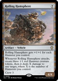 Rolling Hamsphere, Commander: Bloomburrow