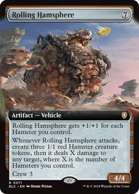 Rolling Hamsphere (Extended Art), Commander: Bloomburrow