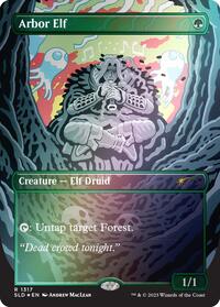 Arbor Elf (Rainbow Foil), Secret Lair Drop Series