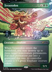 Terastodon (Rainbow Foil), Secret Lair Drop Series