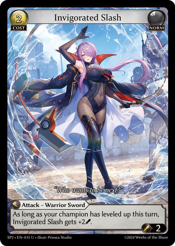 Invigorated Slash, Standard, front