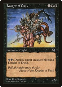 Knight of Dusk, Tempest