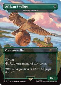 African Swallow - Birds of Paradise, Secret Lair Drop Series