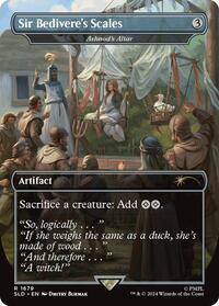 Sir Bedivere's Scales - Ashnod's Altar, Secret Lair Drop Series