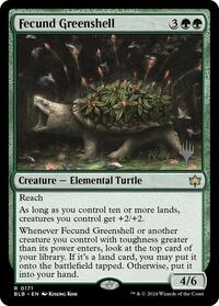 Fecund Greenshell, Promo Pack: Bloomburrow