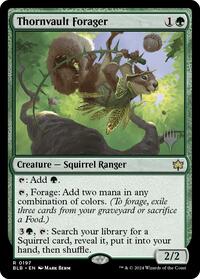 Thornvault Forager, Promo Pack: Bloomburrow