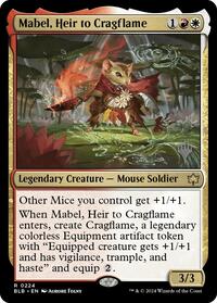 Mabel, Heir to Cragflame, Promo Pack: Bloomburrow