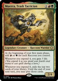 Muerra, Trash Tactician, Promo Pack: Bloomburrow