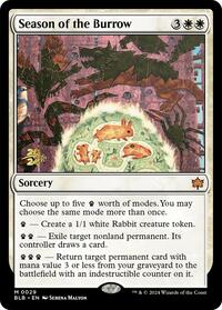 Season of the Burrow, Prerelease Cards