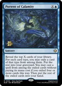 Portent of Calamity, Prerelease Cards