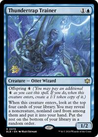 Thundertrap Trainer, Prerelease Cards