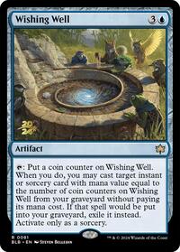 Wishing Well, Prerelease Cards