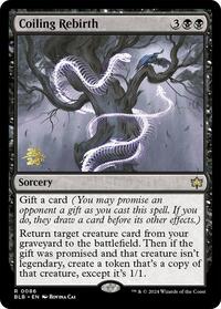 Coiling Rebirth, Prerelease Cards