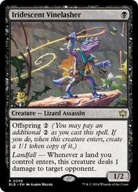 Iridescent Vinelasher, Prerelease Cards