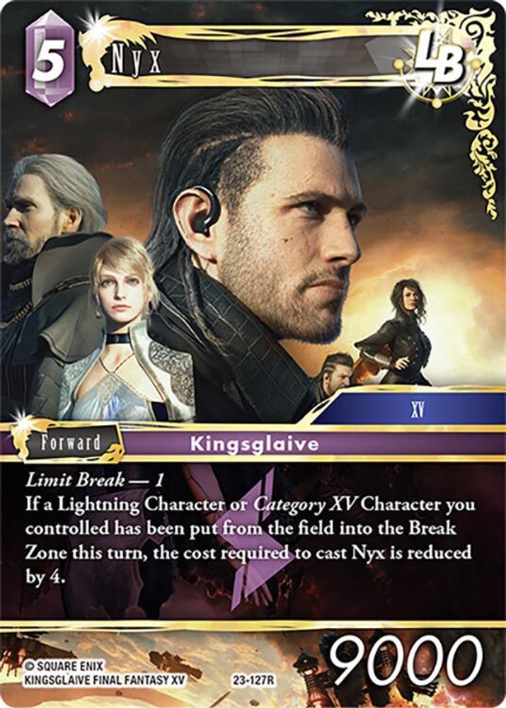 Nyx LB, Standard, front