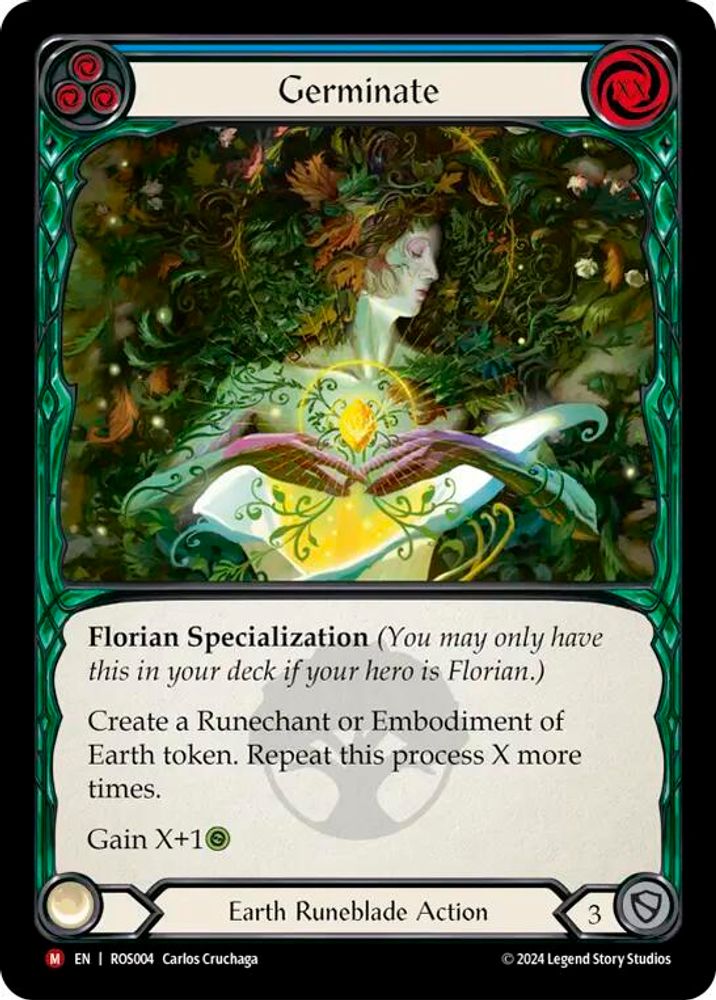 Germinate, Standard, front