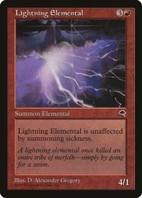 Lightning Elemental, Tempest