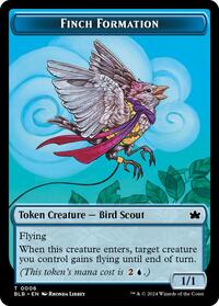 Finch Formation Token, Bloomburrow