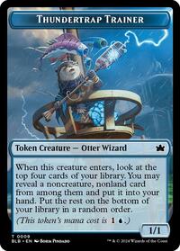 Thundertrap Trainer Token, Bloomburrow