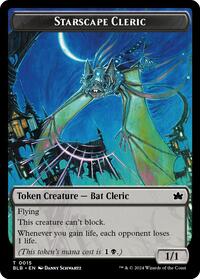 Starscape Cleric Token, Bloomburrow