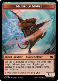 Manifold Mouse Token, Bloomburrow