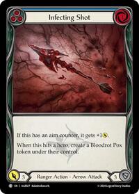 Infecting Shot Blue