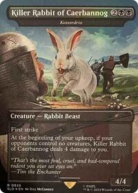 Killer Rabbit of Caerbannog - Kezzerdrix, Secret Lair Drop Series