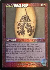Chaos Warp (Rainbow Foil), Secret Lair Drop Series